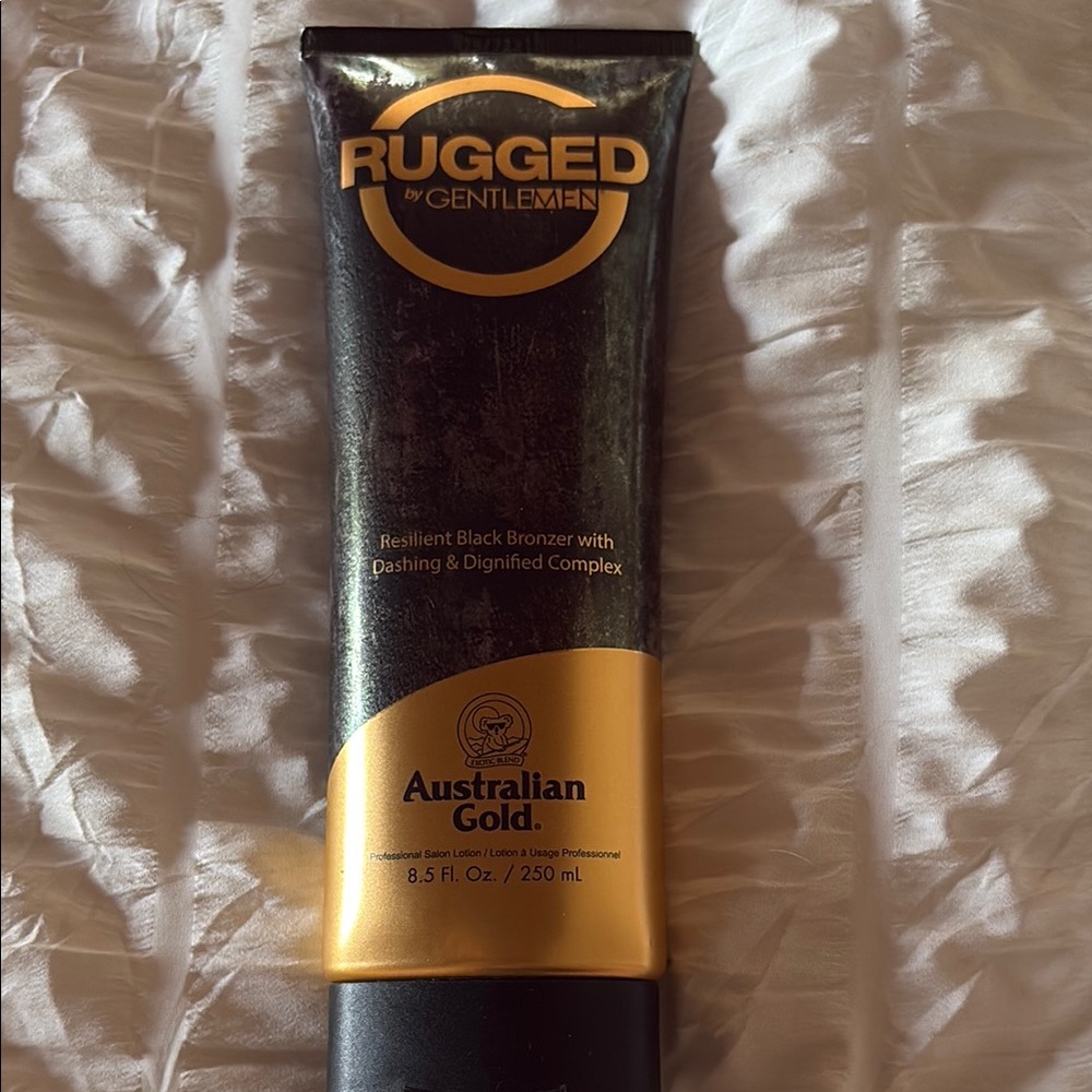 Australian Gold Rugged Gentlemens Black Bronzer Tanning Lotion